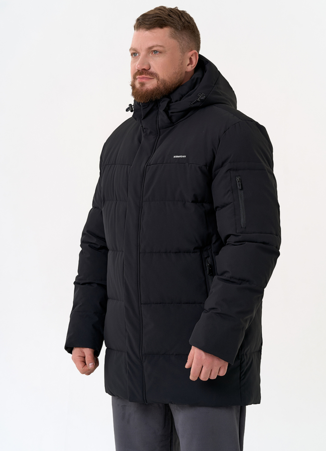 фото Мужской пуховик с капюшоном модель № 31456