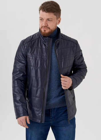 Мужская куртка синего цвета
