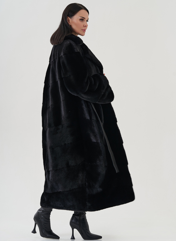 Шуба из аукционного меха норки