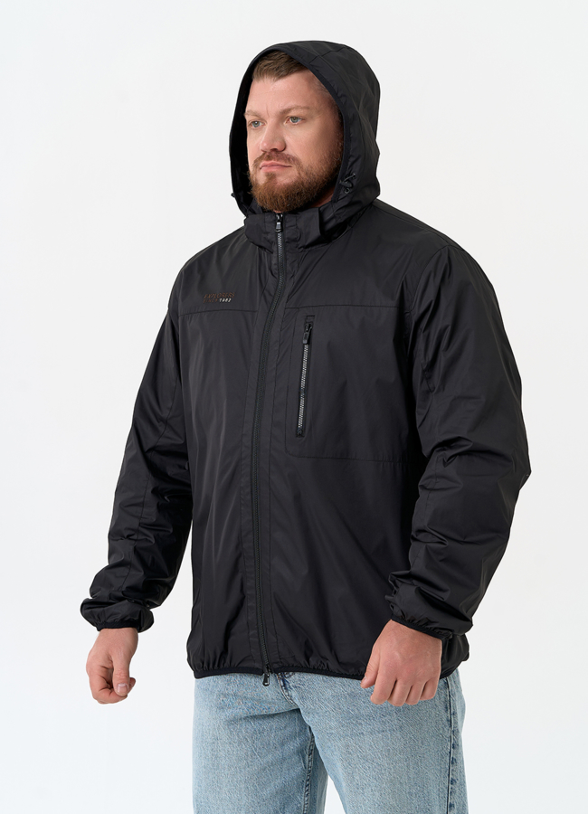 Мужская куртка с капюшоном модель № 32709 универмаг малина