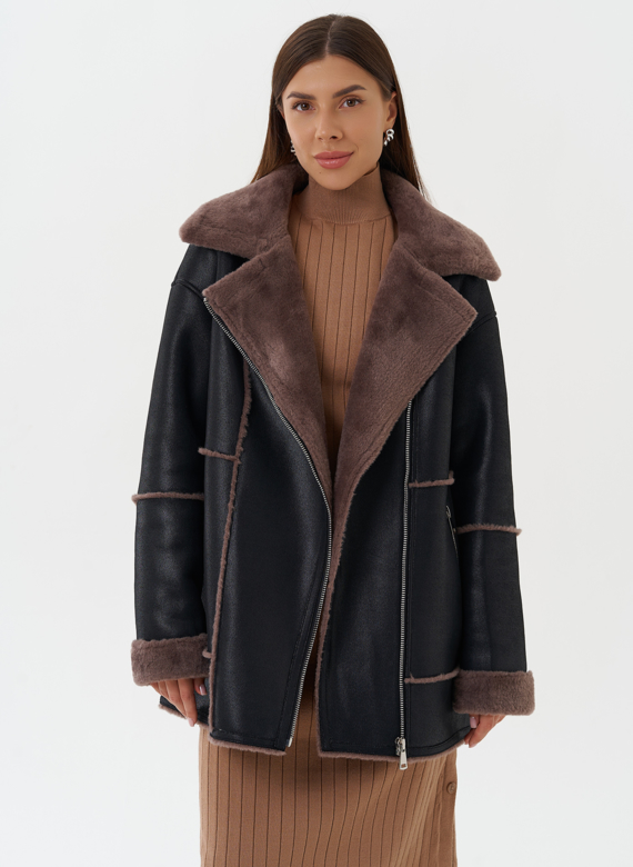 Дубленка из эко кожи