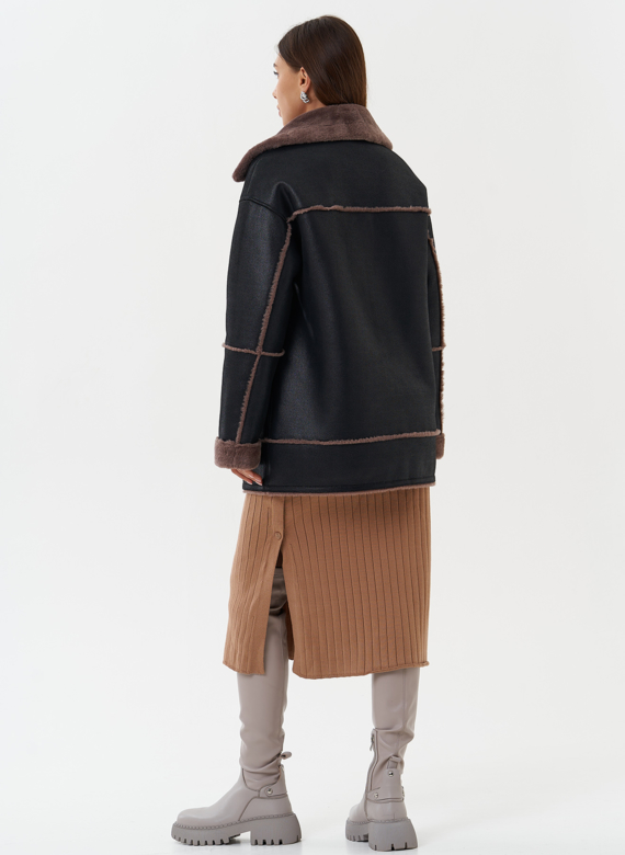 Дубленка из эко кожи