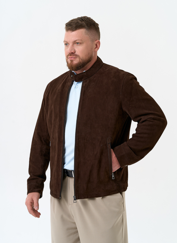 Мужская куртка из натуральной замши