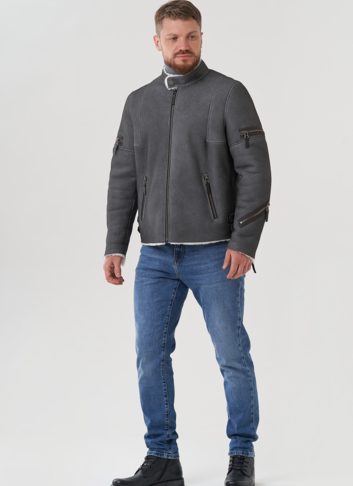 Мужская дубленка 