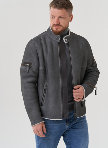 Мужская дубленка 