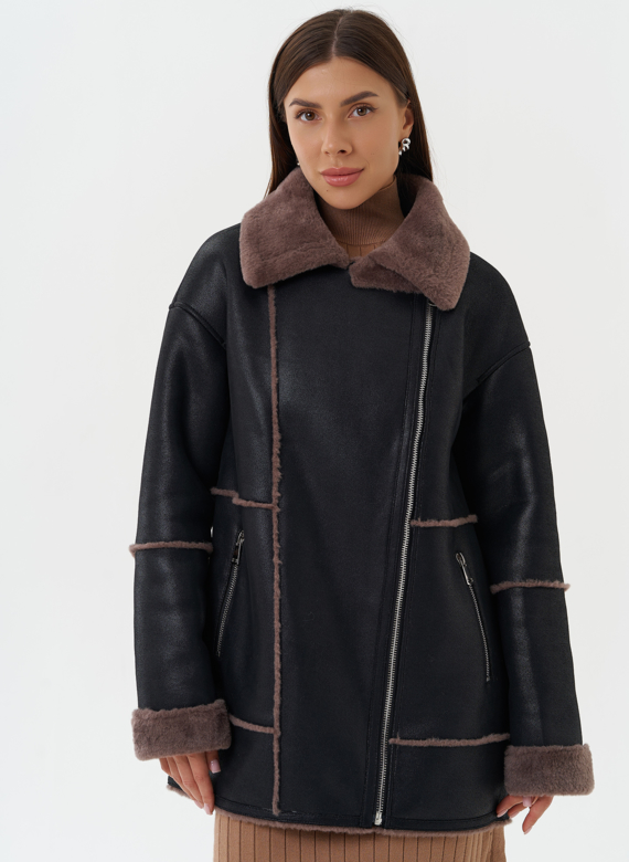 Дубленка из эко кожи