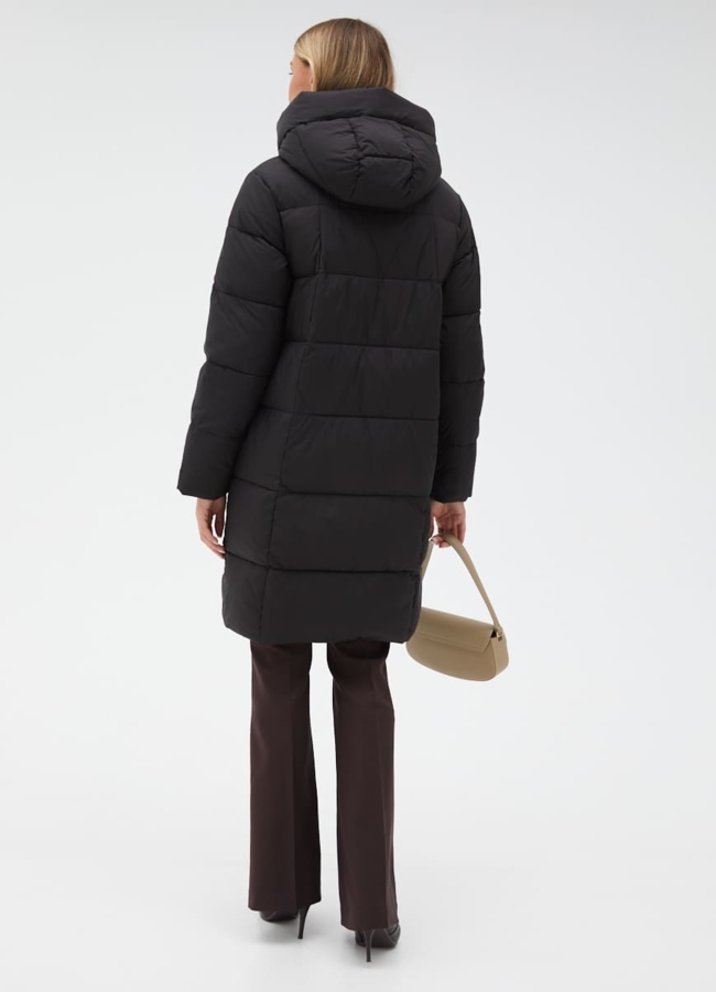 Женский пуховик с капюшоном модель № 31112 в рассрочку