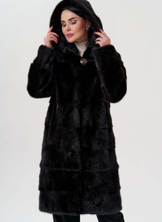 Шуба из норки