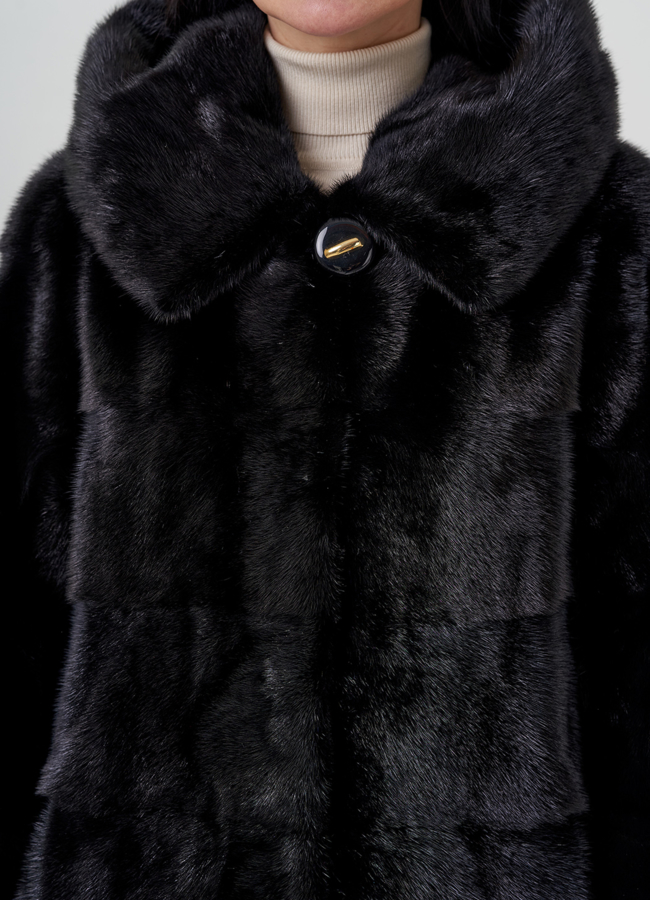 Шуба из норки модель № 24728 в рассрочку